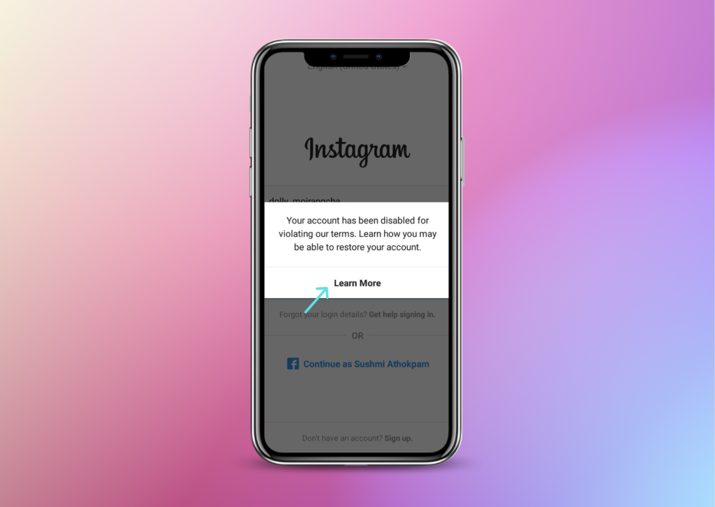 برگرداندن اکانت اینستاگرام غیرفعال شده