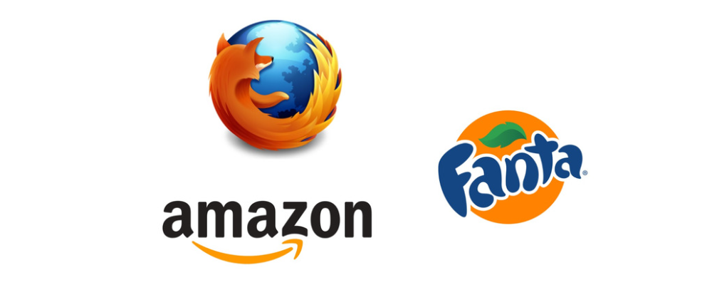 نمونه برندهایی که از رنگ نارنجی در طراحی لوگو استفاده کردن