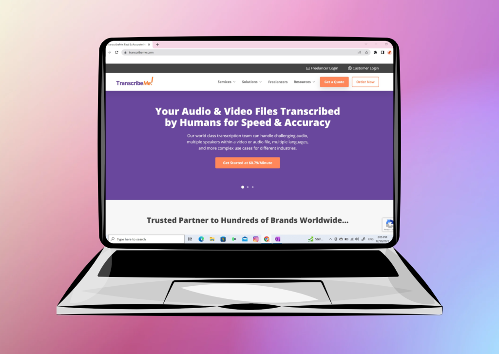 وبسایت TranscribeMe برای کسب درآمد دلاری