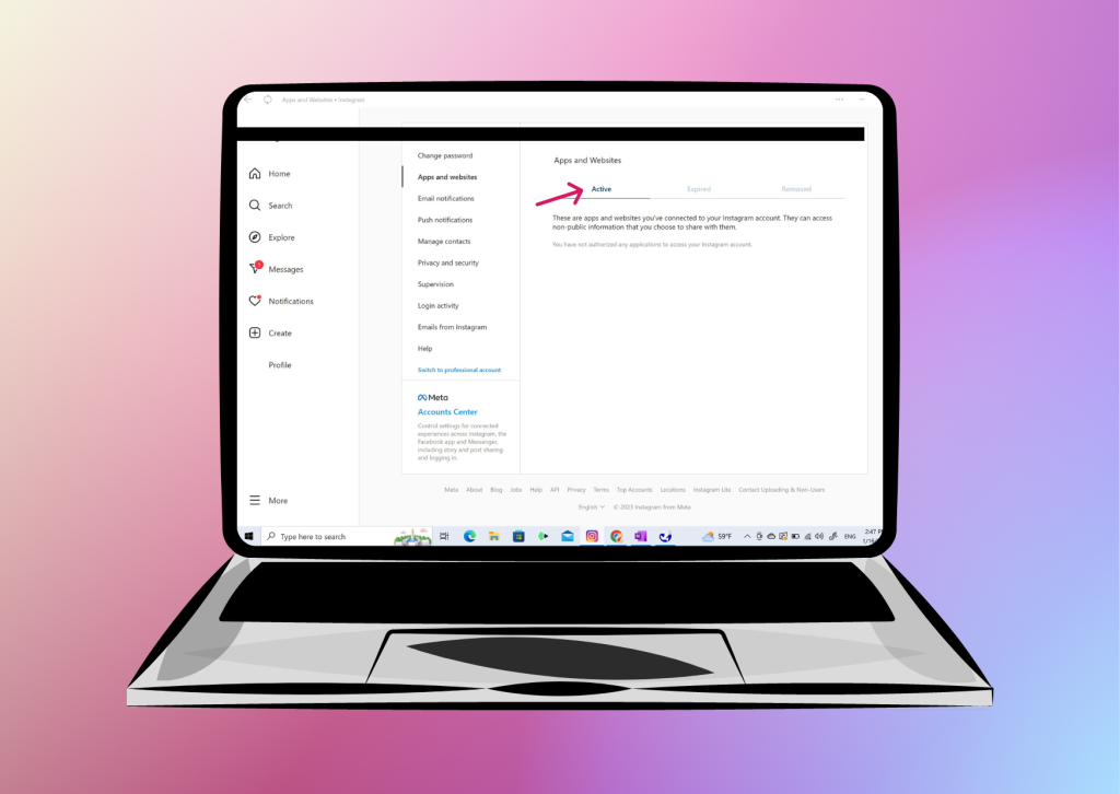 مرحله‎‌ی آخر حذف برنامه‌های سوم شخص از اکانت اینستاگرام